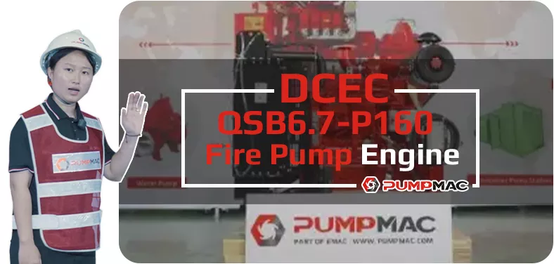 QSB6.7 P160 pump drive video
