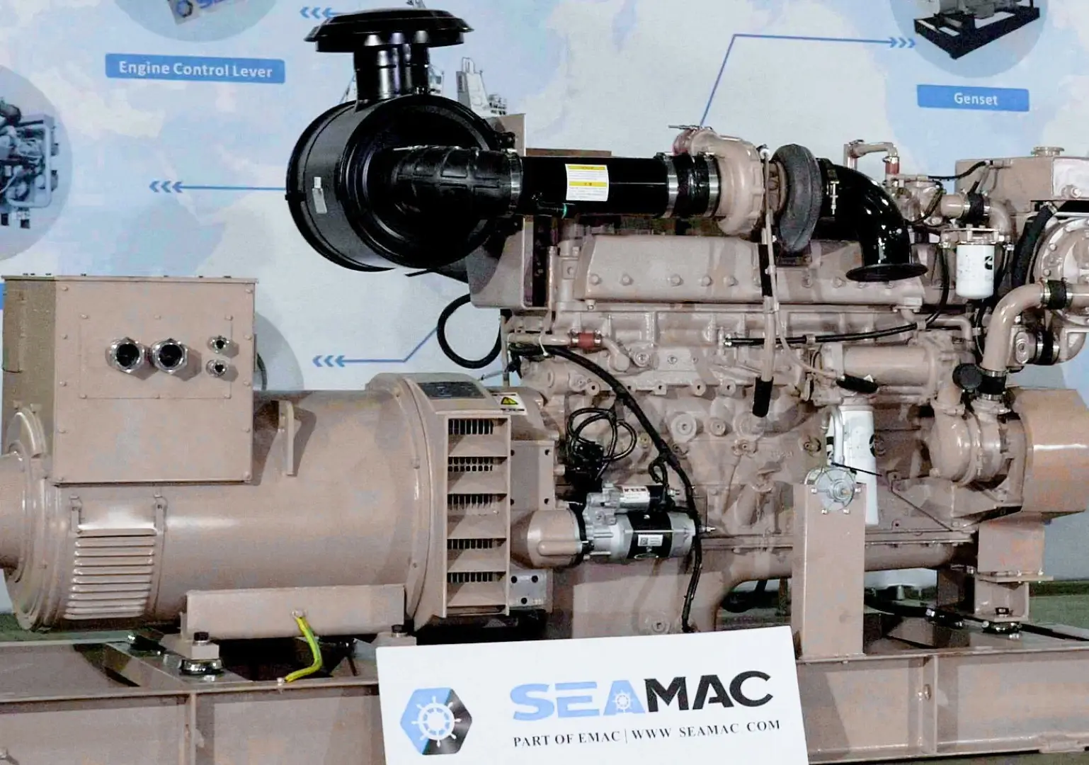 NT855-D(M)180 Auxiliary Engine