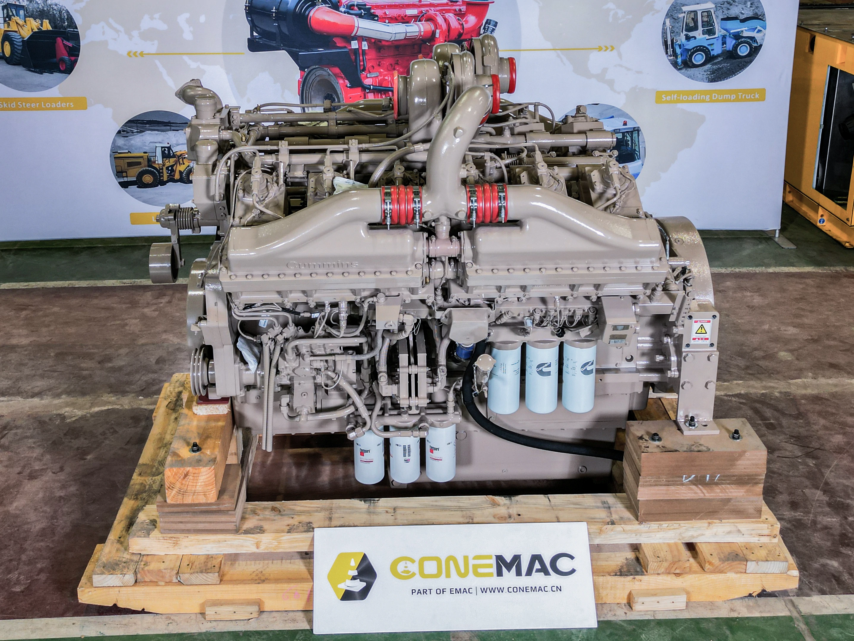 QSK38-C1086 Industrial Engine