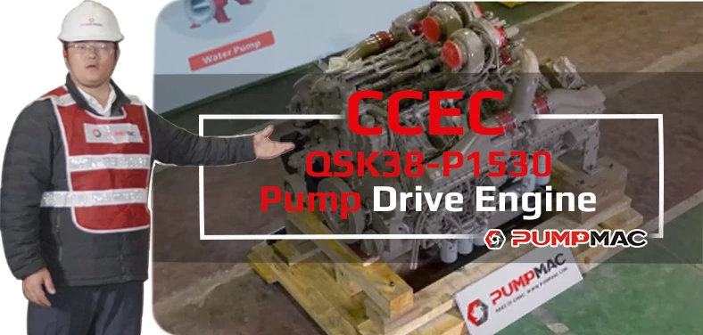 CCEC Pump Engine Video